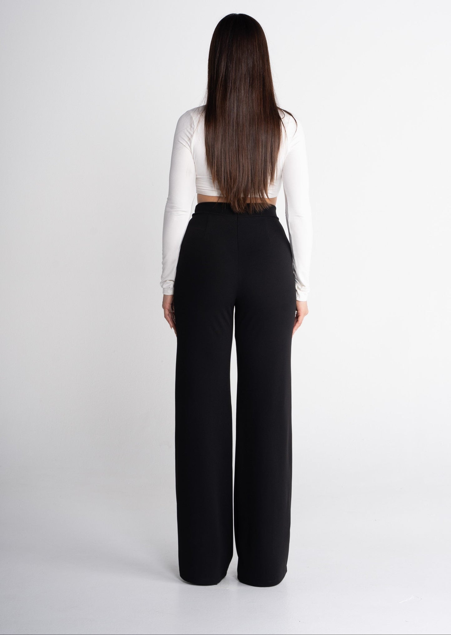 Hight Waisted Trouser Pants