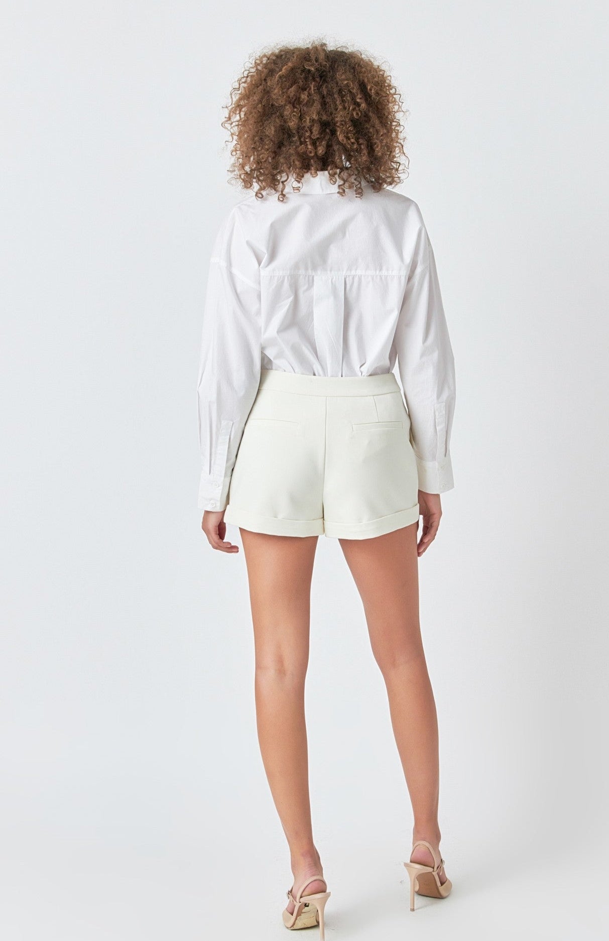 Ecru Shorts