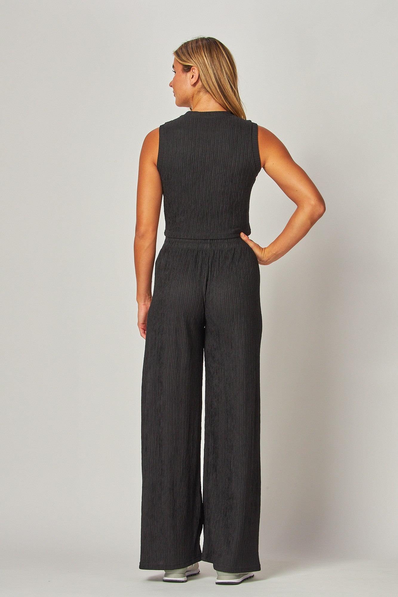 Crinkle Textured Lounge Set