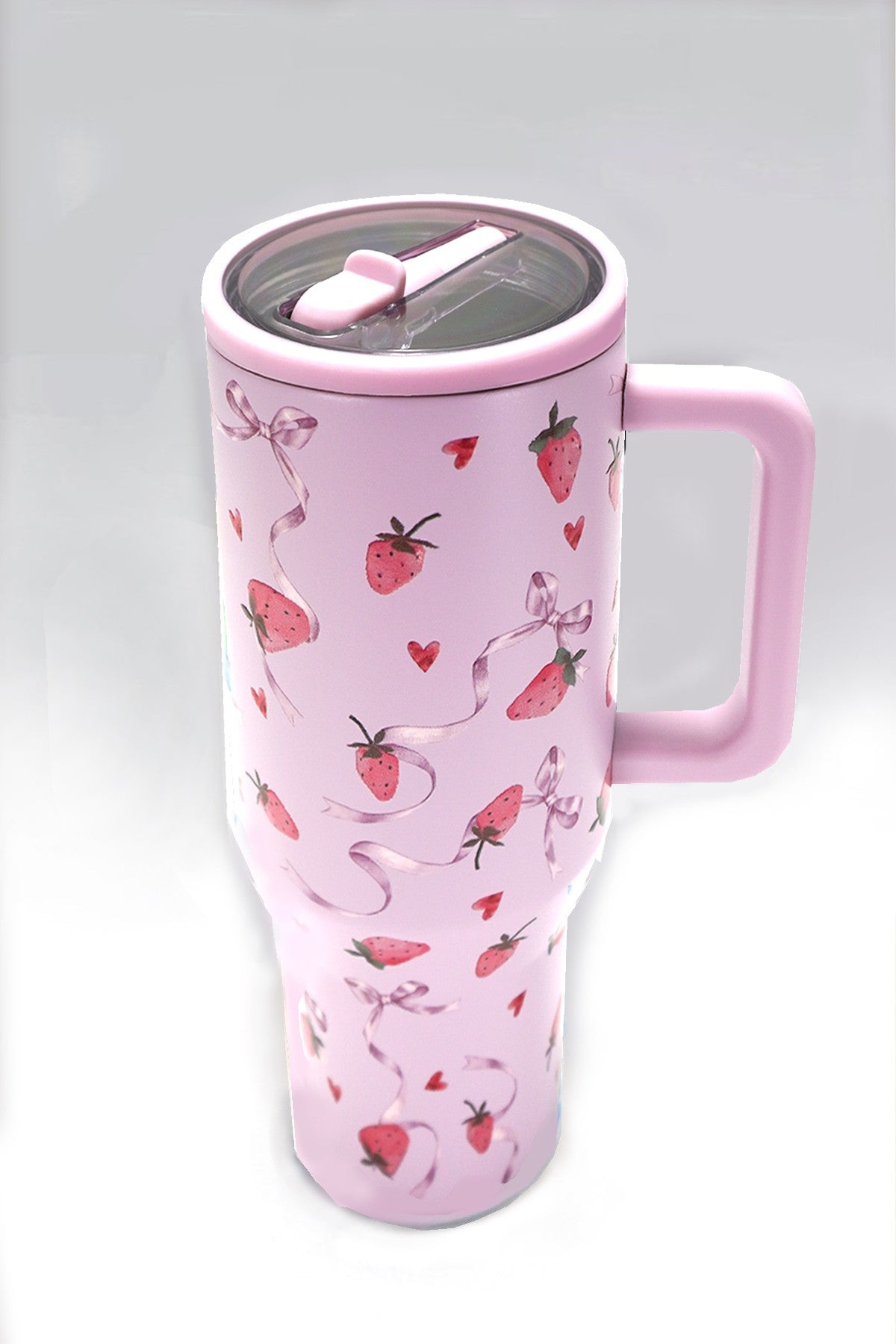 40 oz Strawberry Pink Tumblr