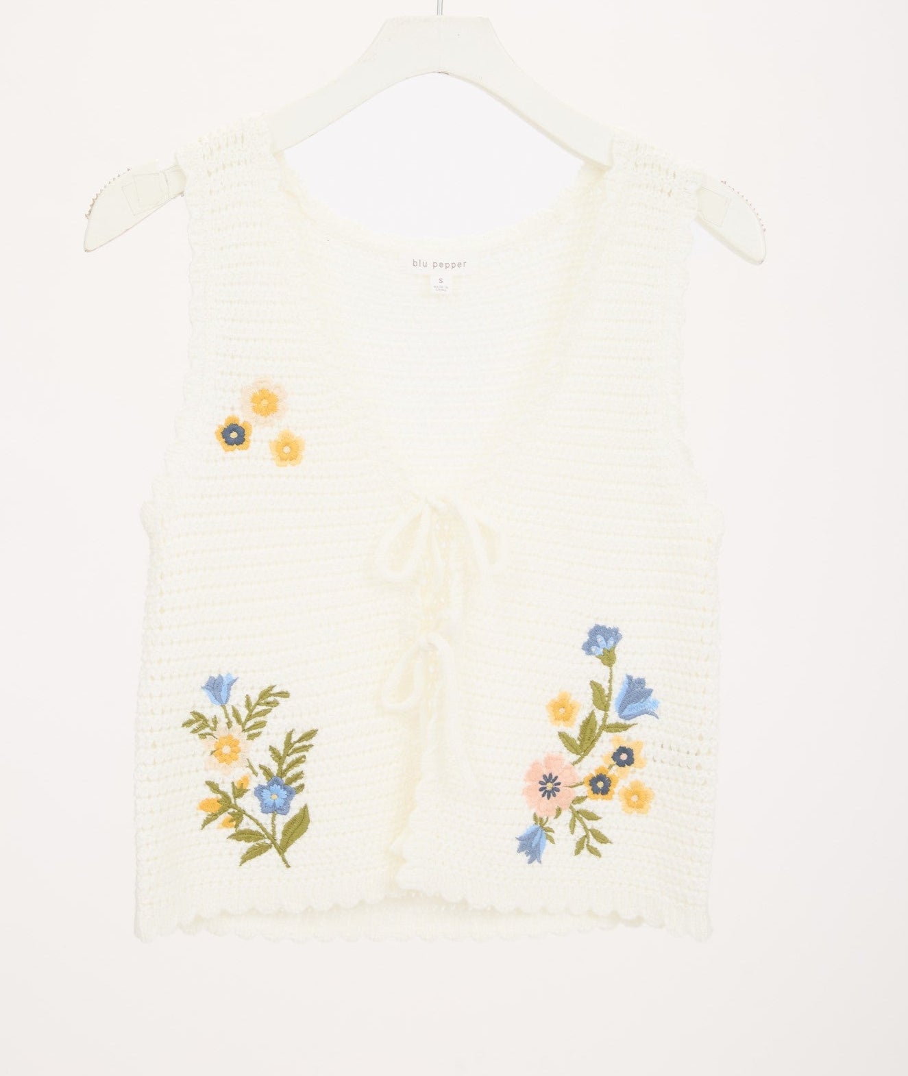 Floral Crochet Top