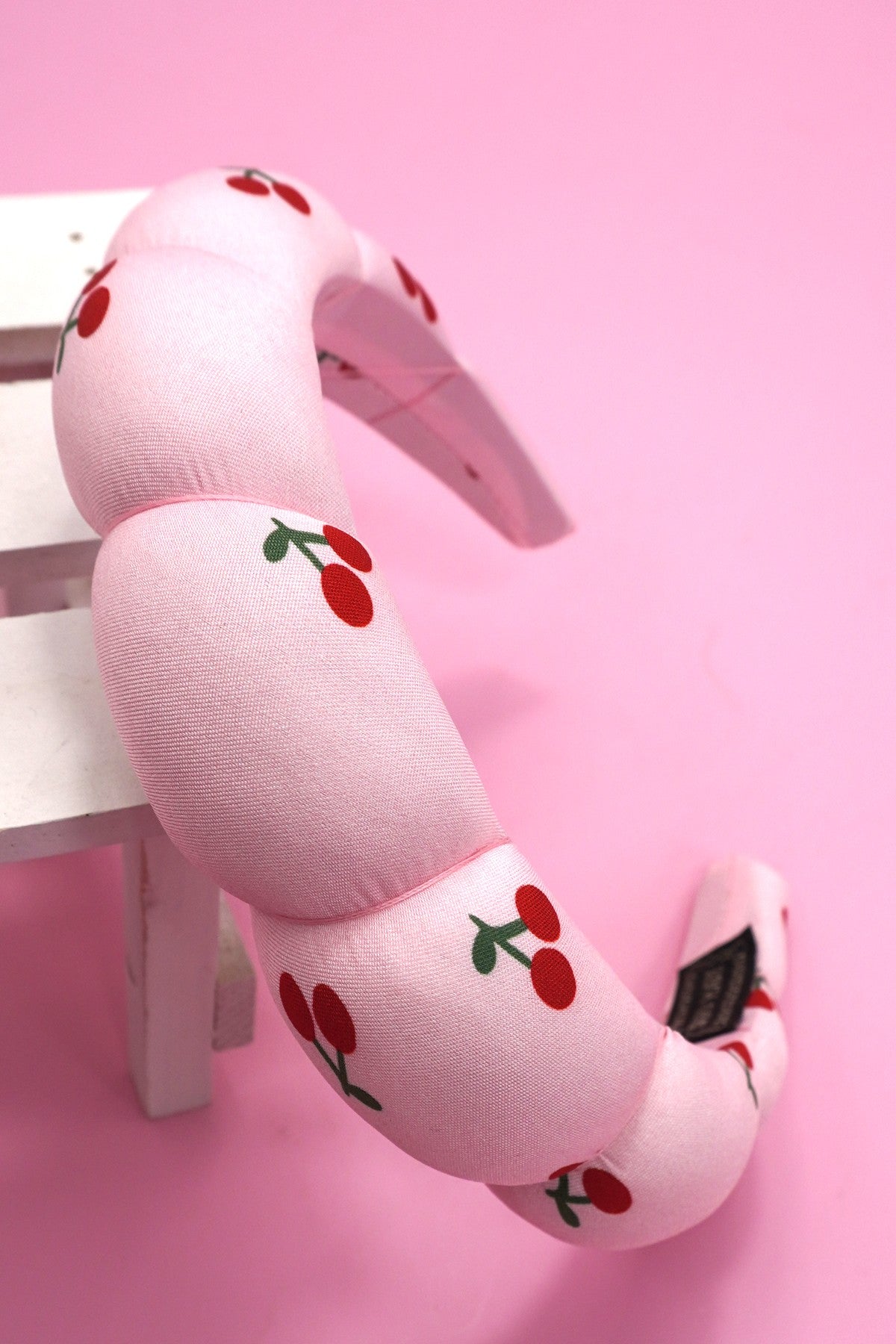 Cherry Headband-Pink