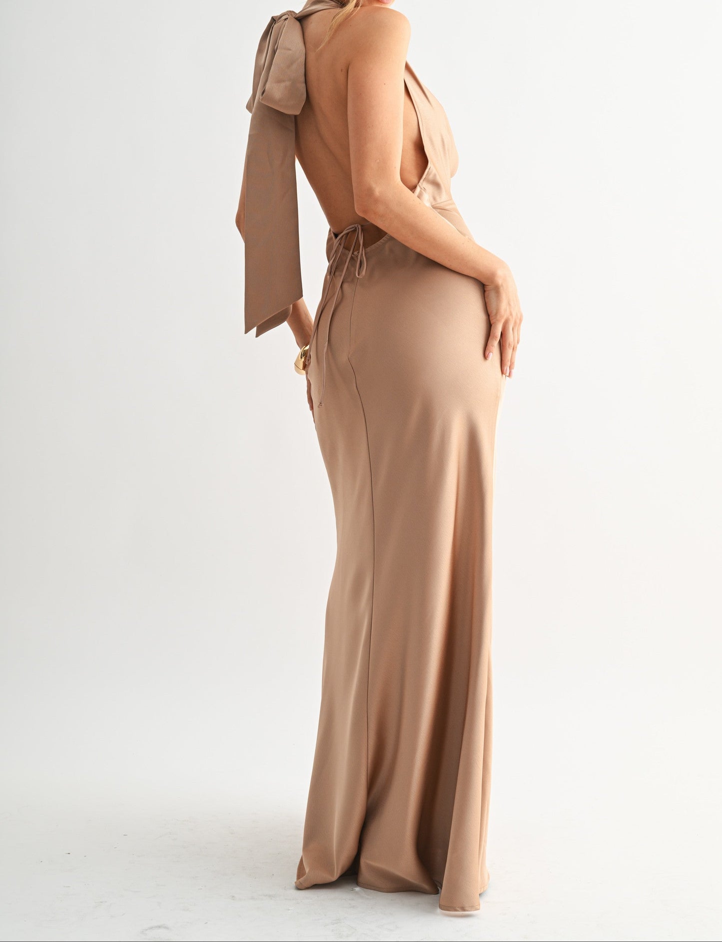 Aurora Satin Dress