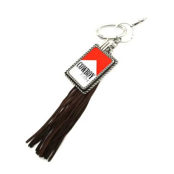 Western Cowboy Killer Keychain