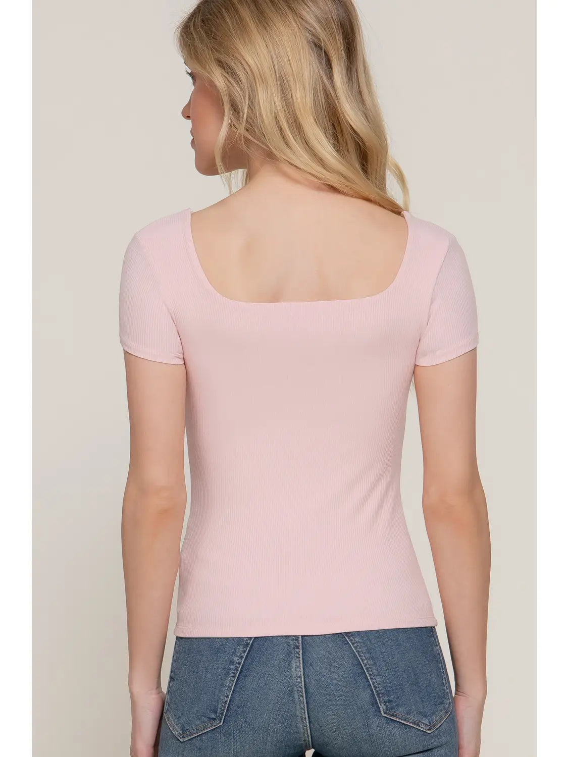 Pink Knit Top