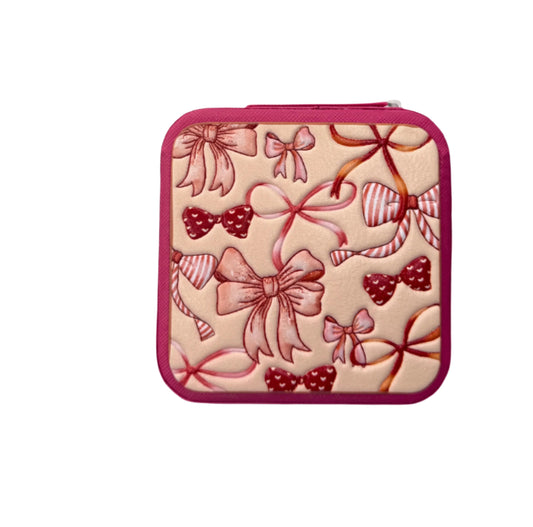 Pink Bows Jewelry Box