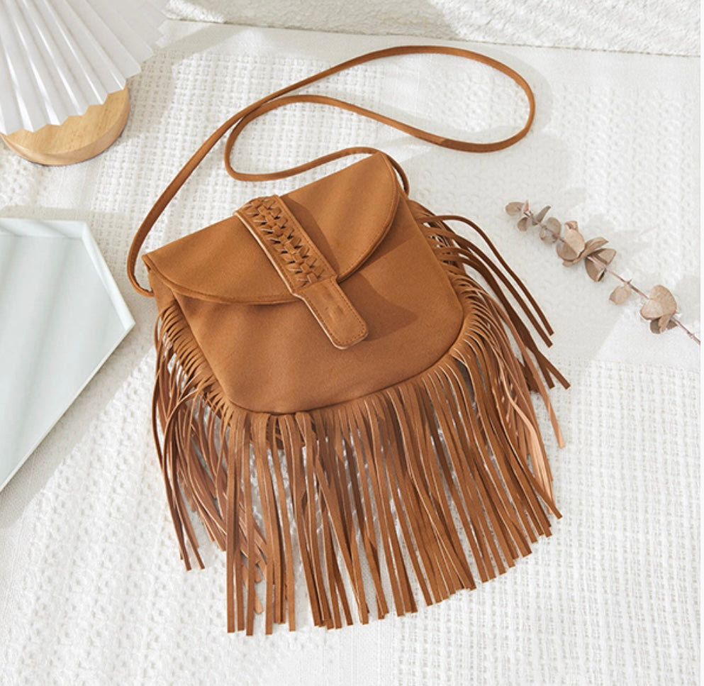 Fringe Crossbody Bag
