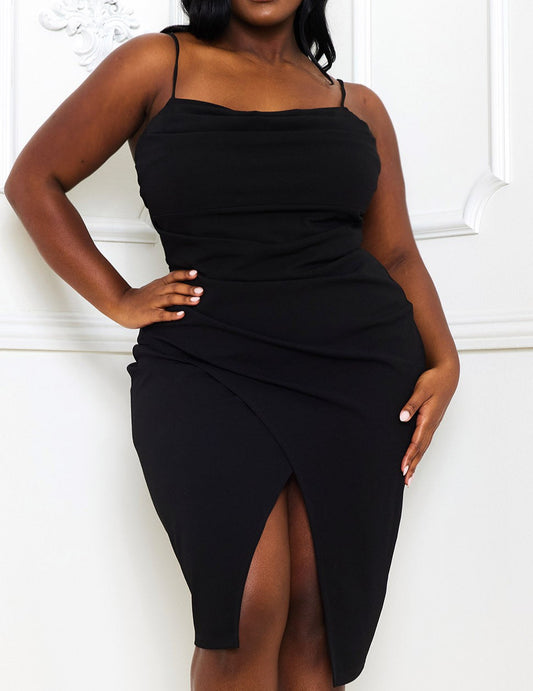 Black Midi Dress