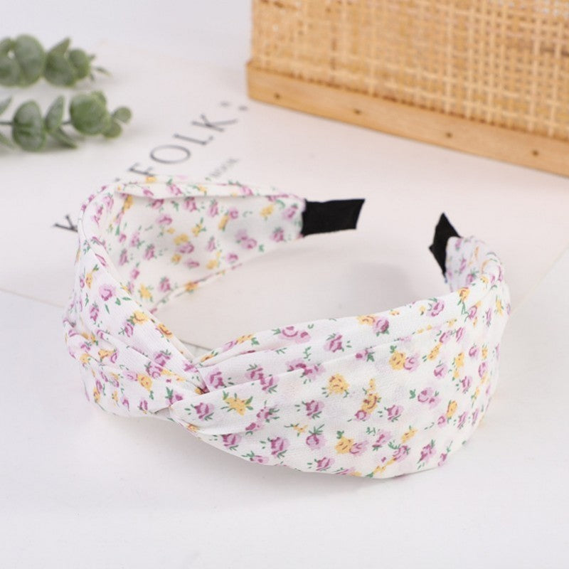 Floral Headband-Off White
