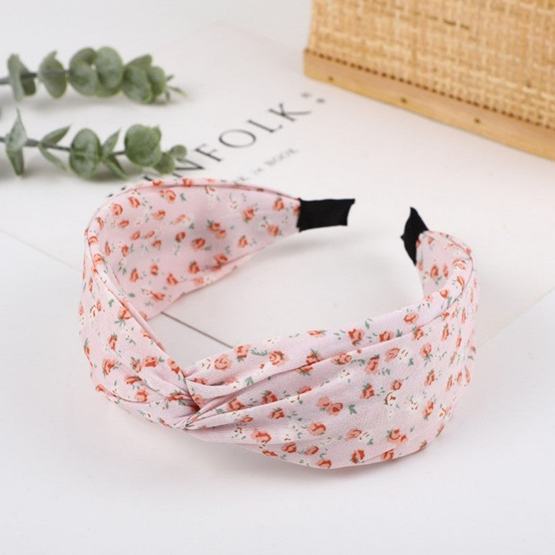 Floral Headband-Pink
