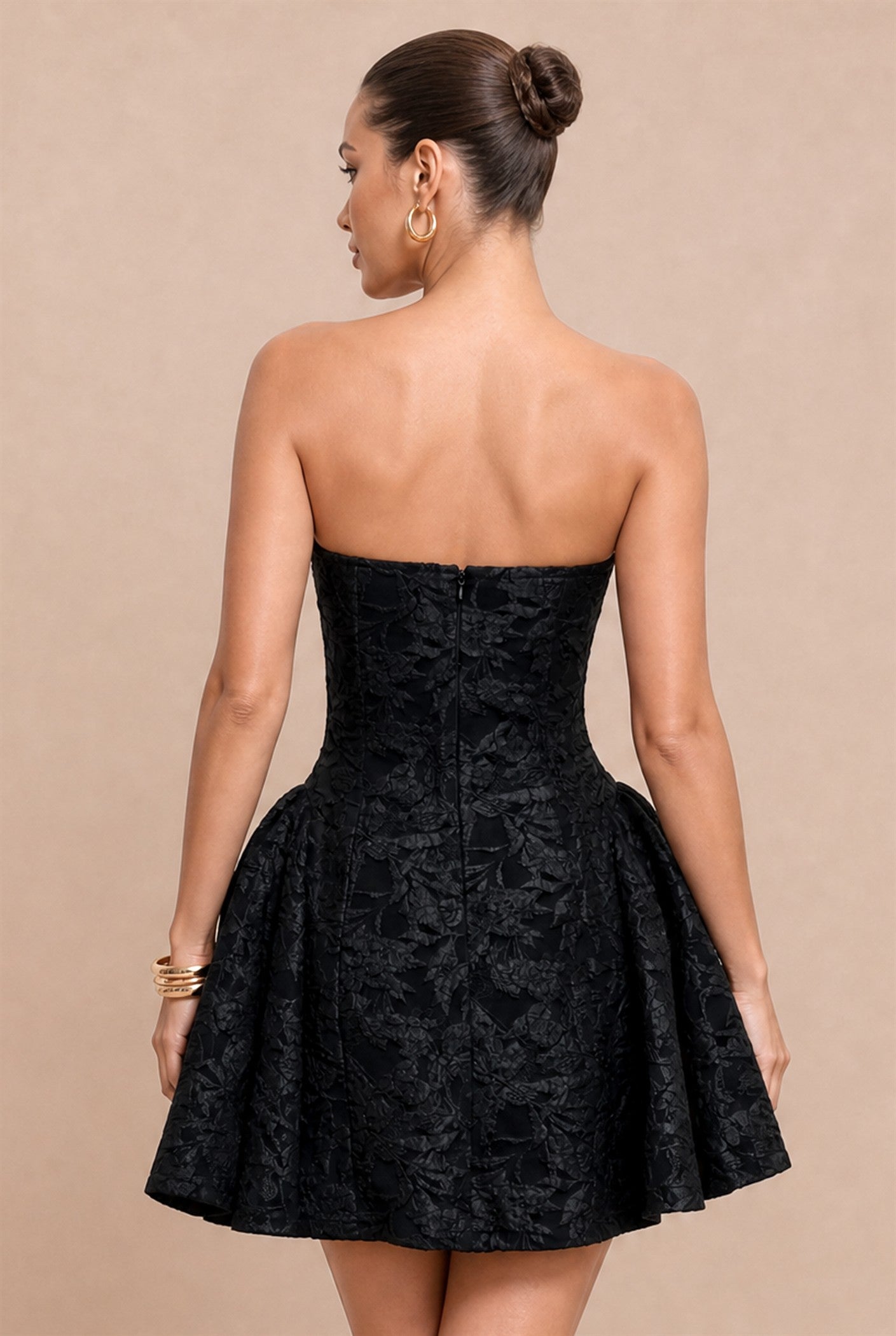 Daphne Sculpted Bustier Dress