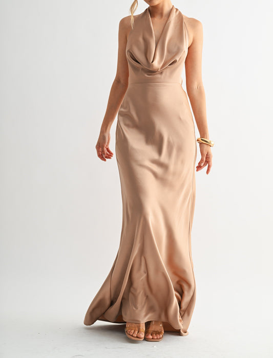 Aurora Satin Dress