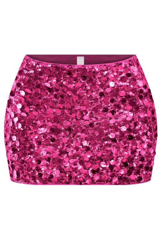 Mamii Sequin Mini Skirt