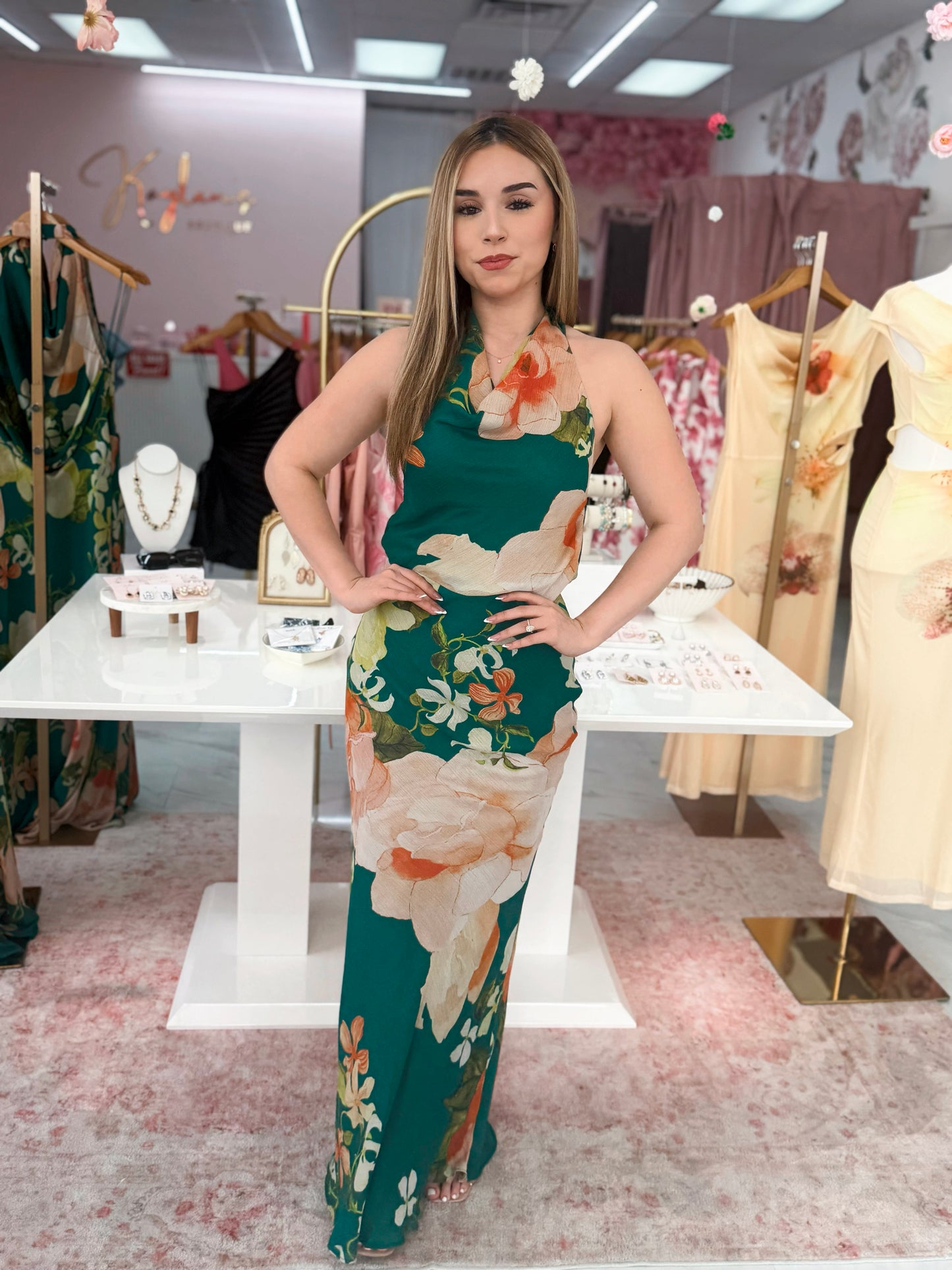 Andrea Floral Dress
