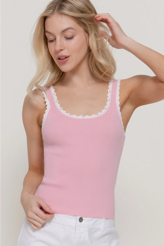 Aurora Pearl Knit Top