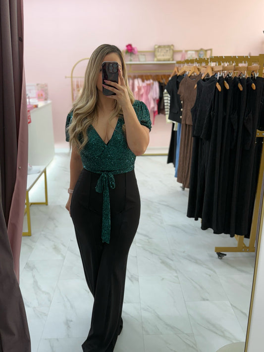 Sequin Jumpsuit