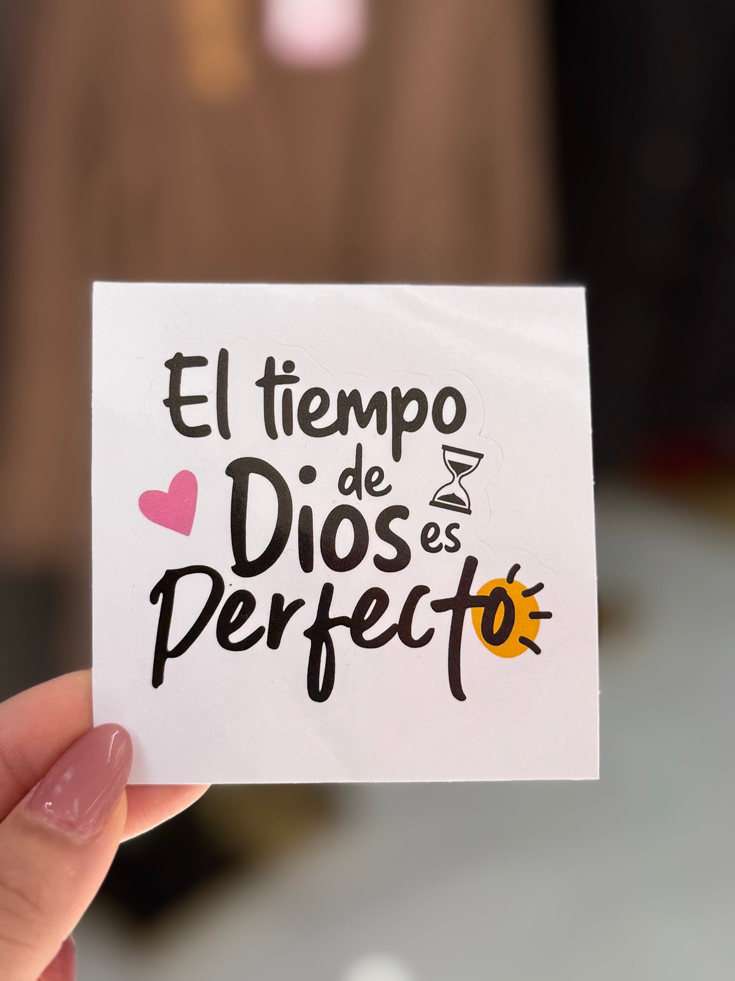 El tiempo de dios es perfecto